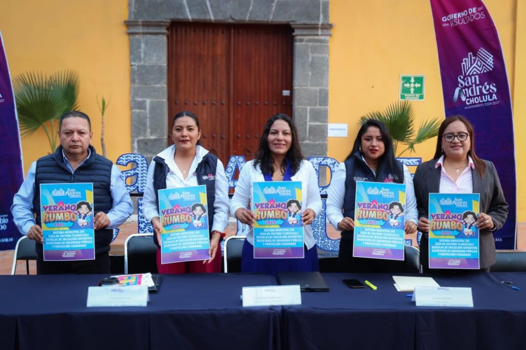 San Andrés Cholula, Lupita Cuatle, Verano con Rumbo 2025, cursos de verano
