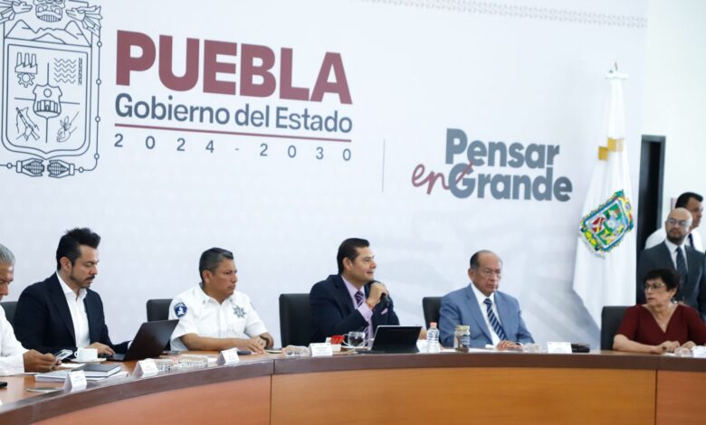 revista vehicular, transporte público, Gobierno de Puebla, seguridad, Alejandro Armenta
