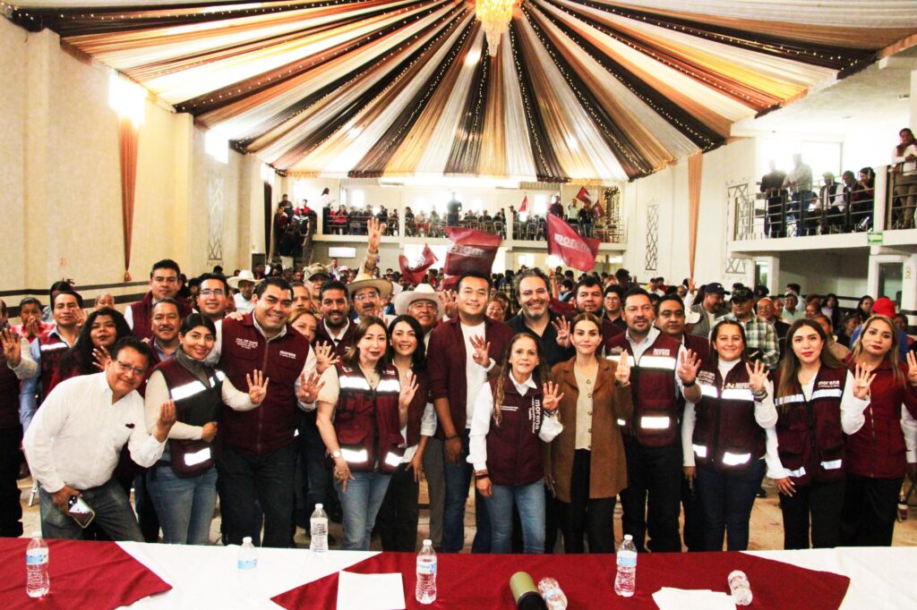 Roberto Solís, Morena, jornada de afiliación, Huejotzingo, 4T, Cuarta Transformación