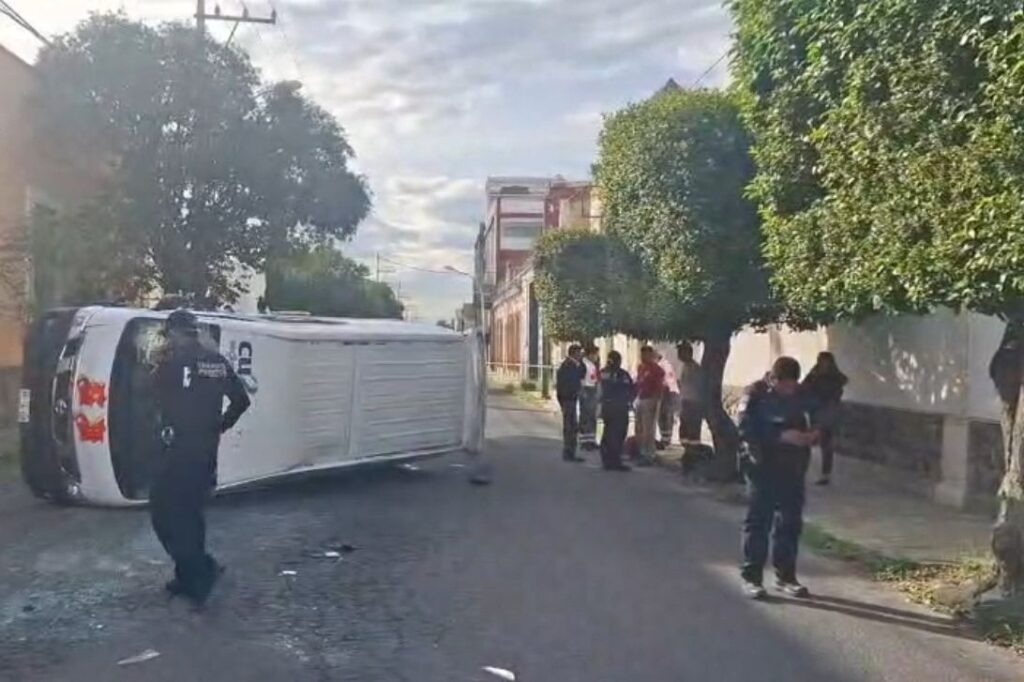 choque, transporte público, ruta S3, Barrio de Santiago, lesionados