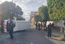 choque, transporte público, ruta S3, Barrio de Santiago, lesionados