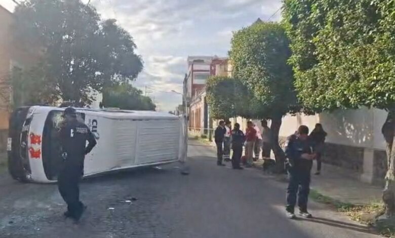 choque, transporte público, ruta S3, Barrio de Santiago, lesionados