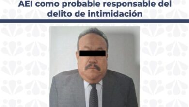 aprehensión, comandante, AEI, FGE, delito de intimidación