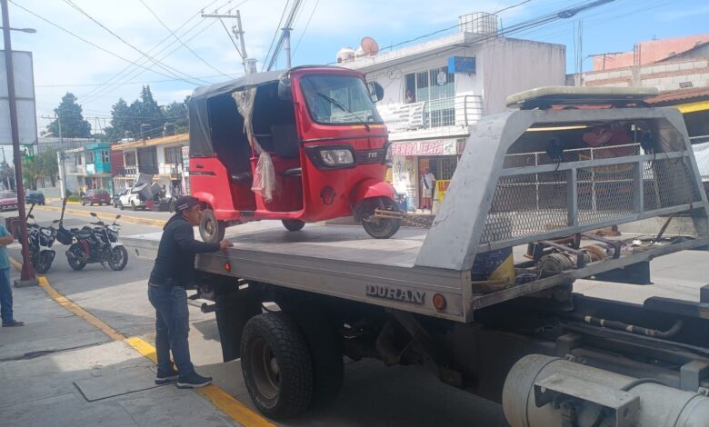 operativo, mototaxis, Cuautlancingo