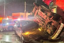 choque, volcadura, junta auxiliar Ignacio Zaragoza, Puebla capital, accidente