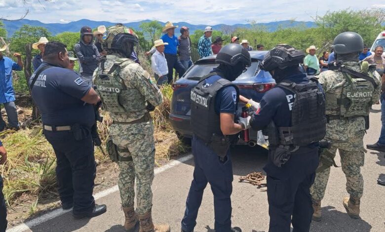 privación de la libertad, robo de vehículo, Los Linderos, Chiautla de Tapia