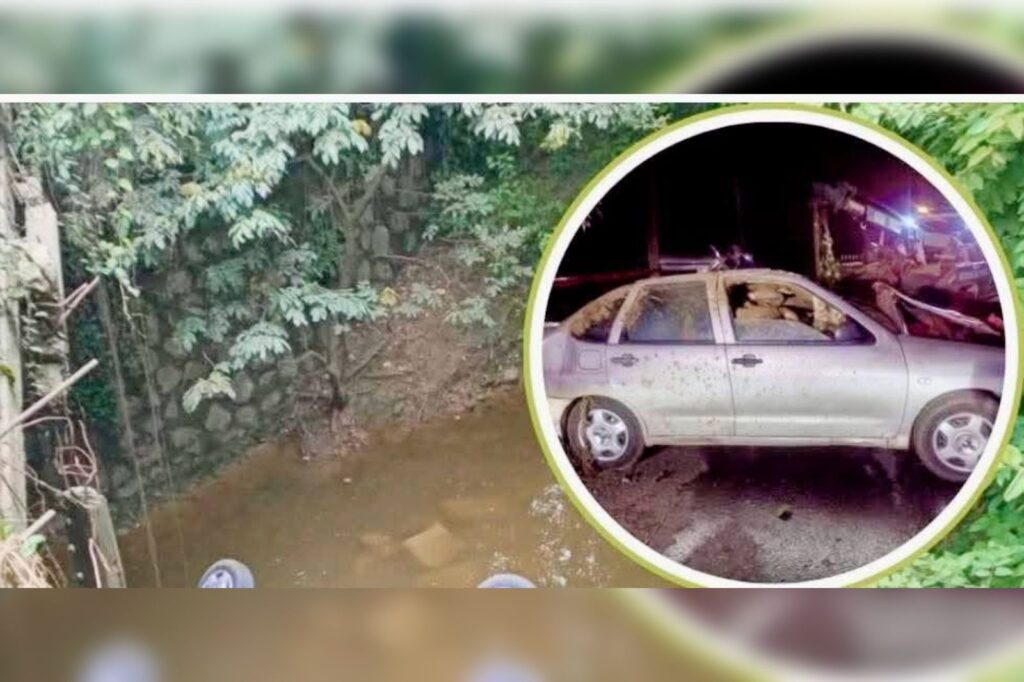 pareja desaparecida, Veracruz, Pantepec, accidente