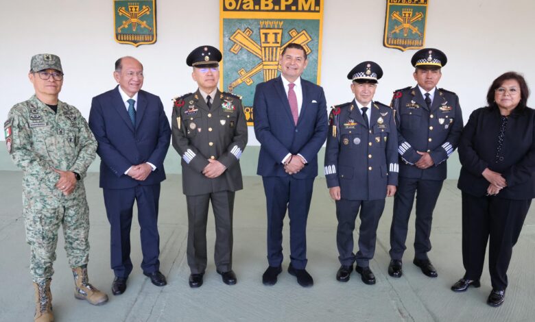 Gobierno de Puebla, Alejandro Armenta, seguridad, Guardia Nacional, José Luis Sánchez Castro