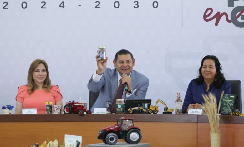 Puebla, riqueza comunitaria, apoyo al campo, seguridad, infraestructura, Alejandro Armenta