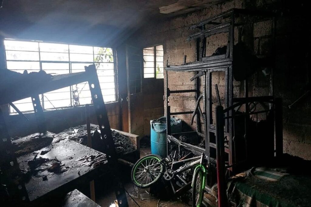 Huauchinango, incendio, Las Colonias de Hidalgo, muerto, FGE, investigaciones