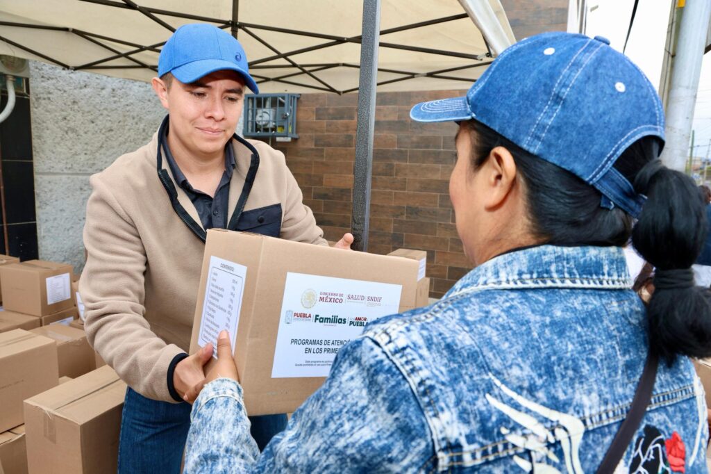 SEDIF, bienestar alimentario, grupos vulnerables, despensas, Puebla capital, juntas auxiliares