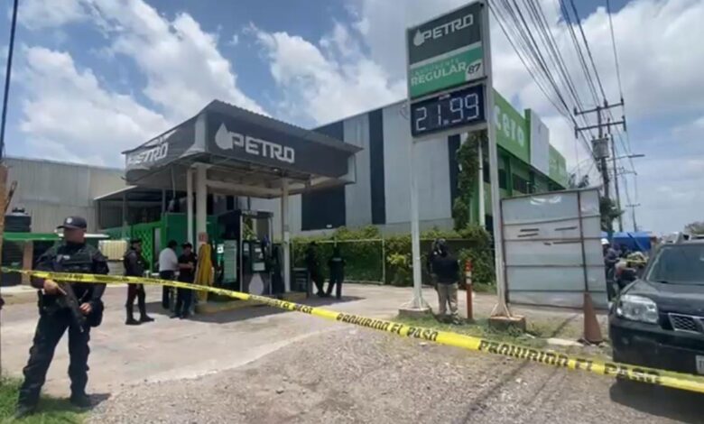 operativo, FGR, gasolinería Petro, robo de combustible, detenidos, San Francisco Acatepec
