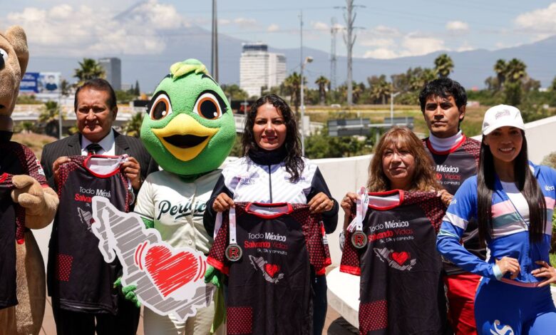 San Andrés Cholula, Lupita Cuautle, Cruz Roja, carrera Todo México Salvando Vidas