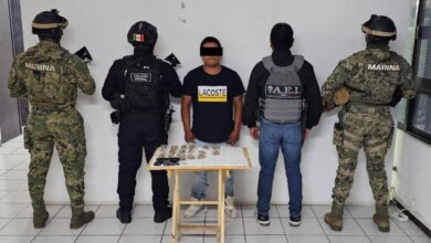 detenido, SSP, Marina, Chietla, narcomenudista, El Kaikas