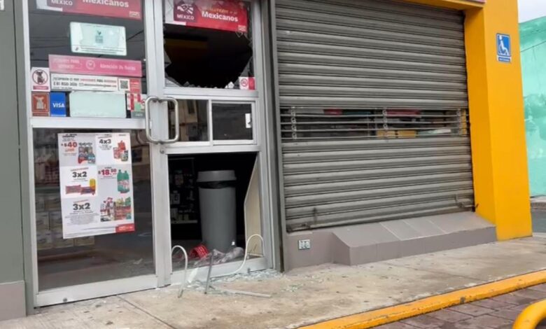asalto, Oxxo, Naciones Unidas, SSC, Policía Municipal