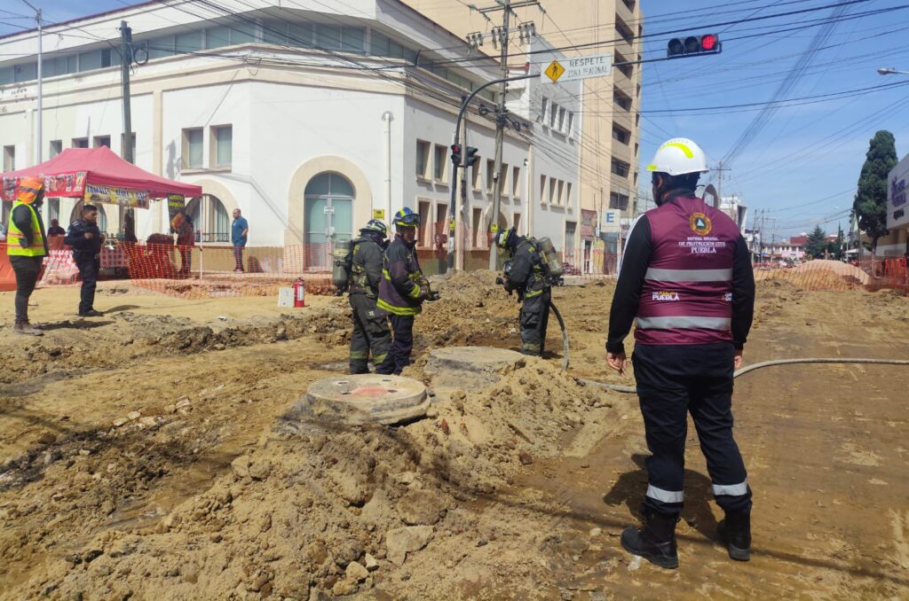 fuga de gas natural, Azcárate, Finanzas, IMSS, Registro Civil, evacuación, protocolo, Bomberos, Protección Civil, Engie Gas