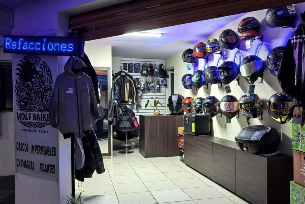robo, boutique, motociclistas, Wolf Biker, colonia Volcanes
