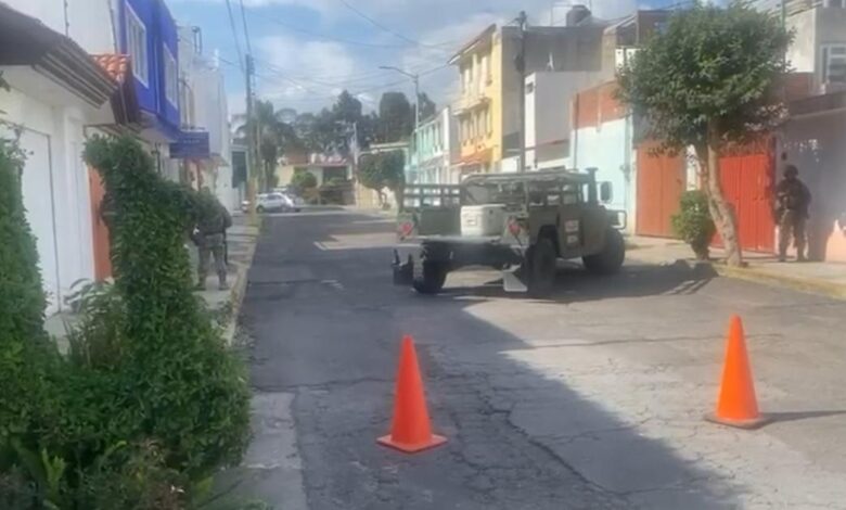 ejecutado, narcomenudista, Amalucan, Ciudad Satélite, FGE, SSC, Ejército, SSP
