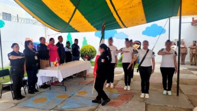 CENDI, Cereso femenil Ciudad Serdán, ciclo escolar, menores de edad, reclusión