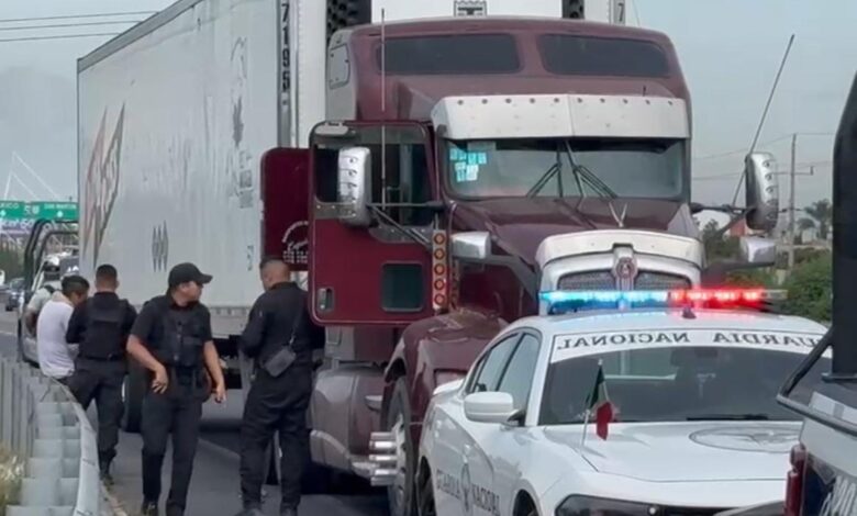 robo, tractocamión, medicamentos, colonia Del Valle, autopista Puebla-Orizaba, SSP, Guardia Nacional