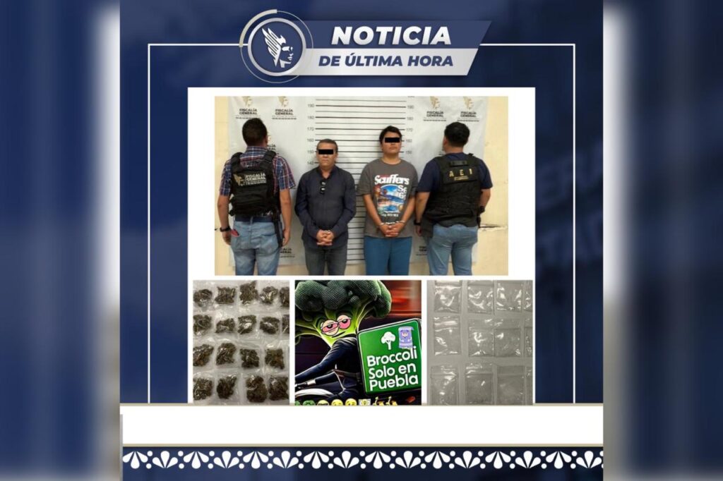 detenidos, FGE, droga, redes sociales, Villa Posadas