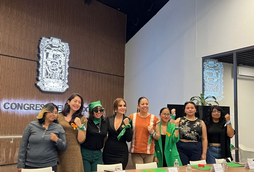 Día de la Acción Global por el Acceso al Aborto Legal y Seguro, Congreso del Estado, diputada Nayeli Salvatori, Ley Estatal de Salud