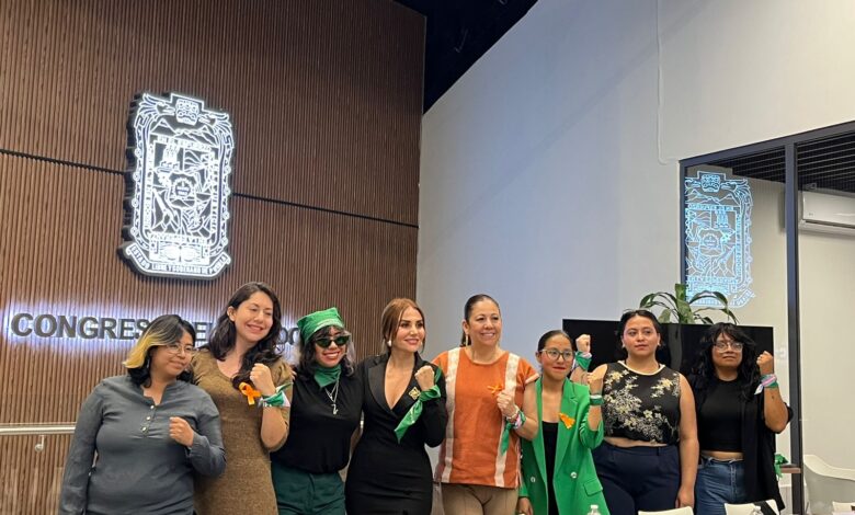 Día de la Acción Global por el Acceso al Aborto Legal y Seguro, Congreso del Estado, diputada Nayeli Salvatori, Ley Estatal de Salud