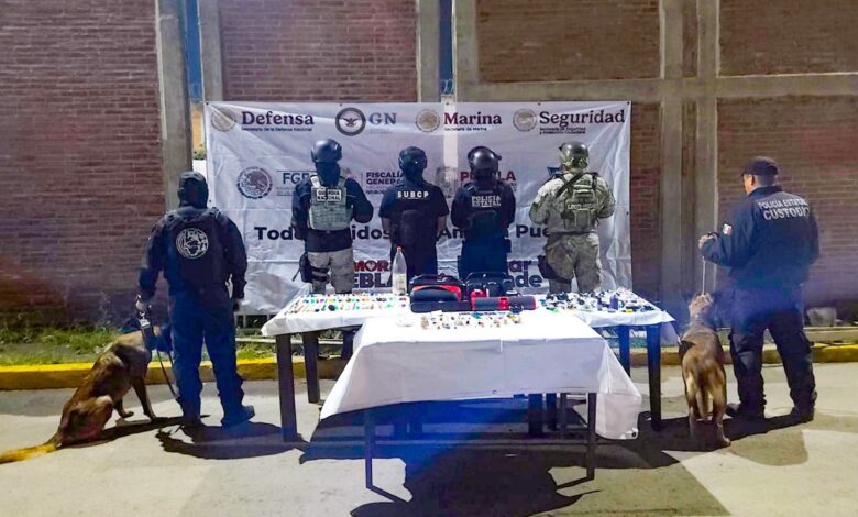 operativo, cateo, revisión, SSP, Cereso de San Miguel