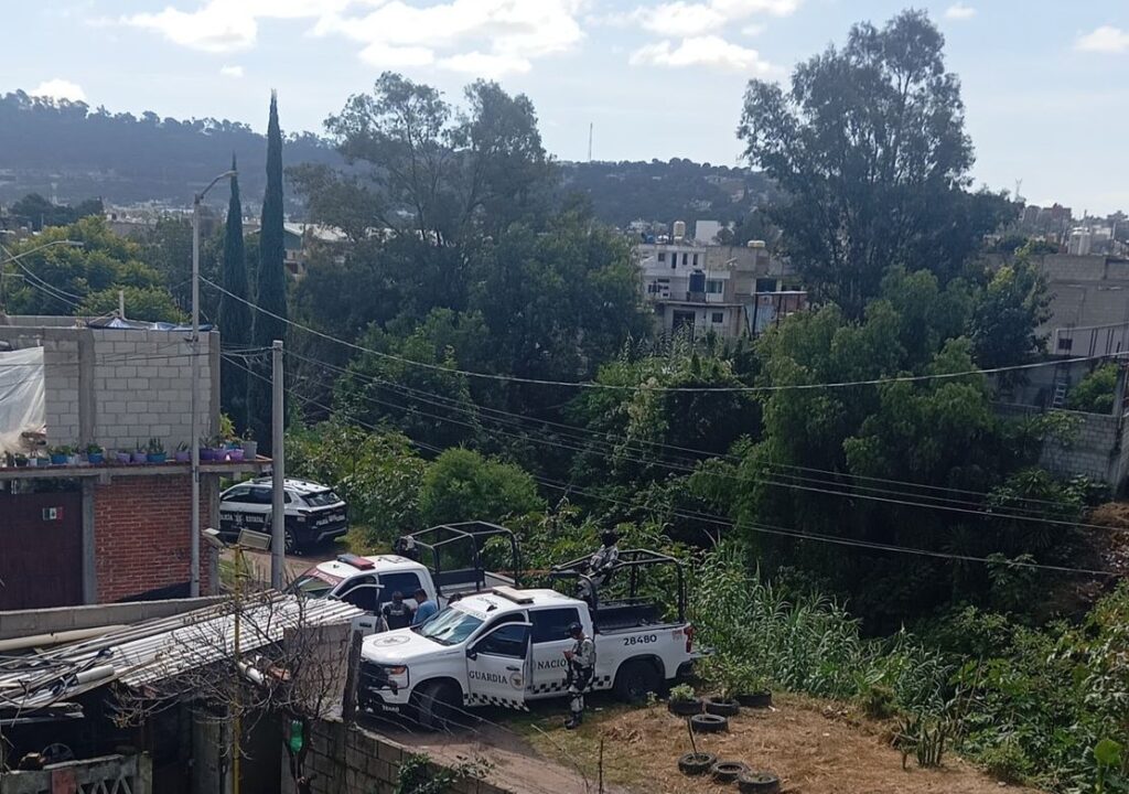 operativo, Guardia Nacional, SSC, cadáver embolsado, colonia El Salvador