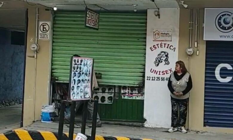 cortinazo, robo, estética, colonia Santa Bárbara, Policía Municipal, SSC, denuncia