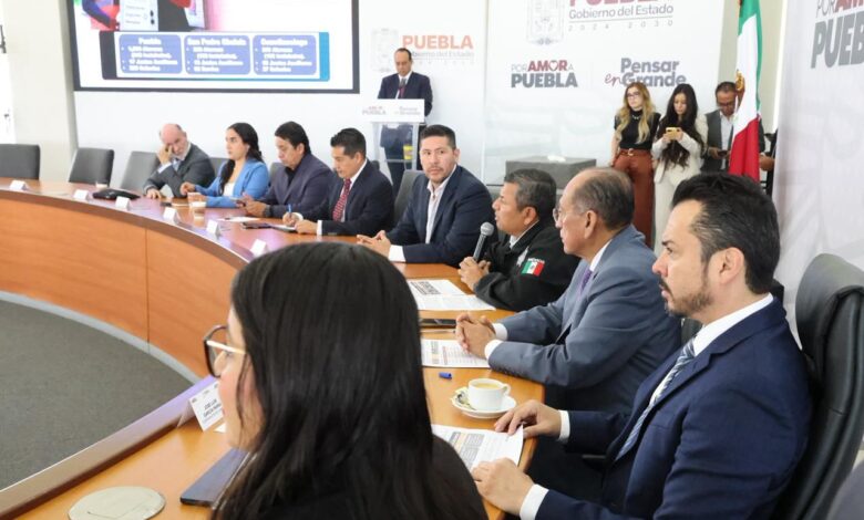 Alarmas Vecinales, ciudad de Puebla, empresarios, Gobierno de Puebla, Canirac