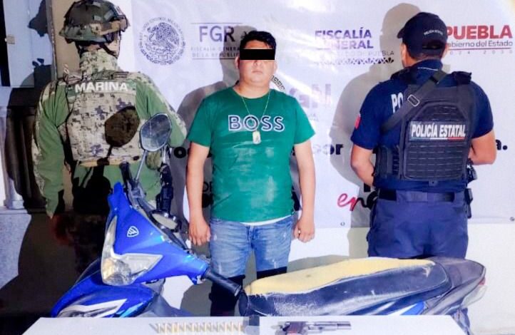 detenido, Mixteca poblana, generador de violencia, Los Marroquín, homicidios, droga, SSP, Semar