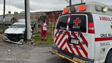 Guardia Nacional, tren, choque, accidente, Vía Xalapa, Tepeaca, Cruz Roja