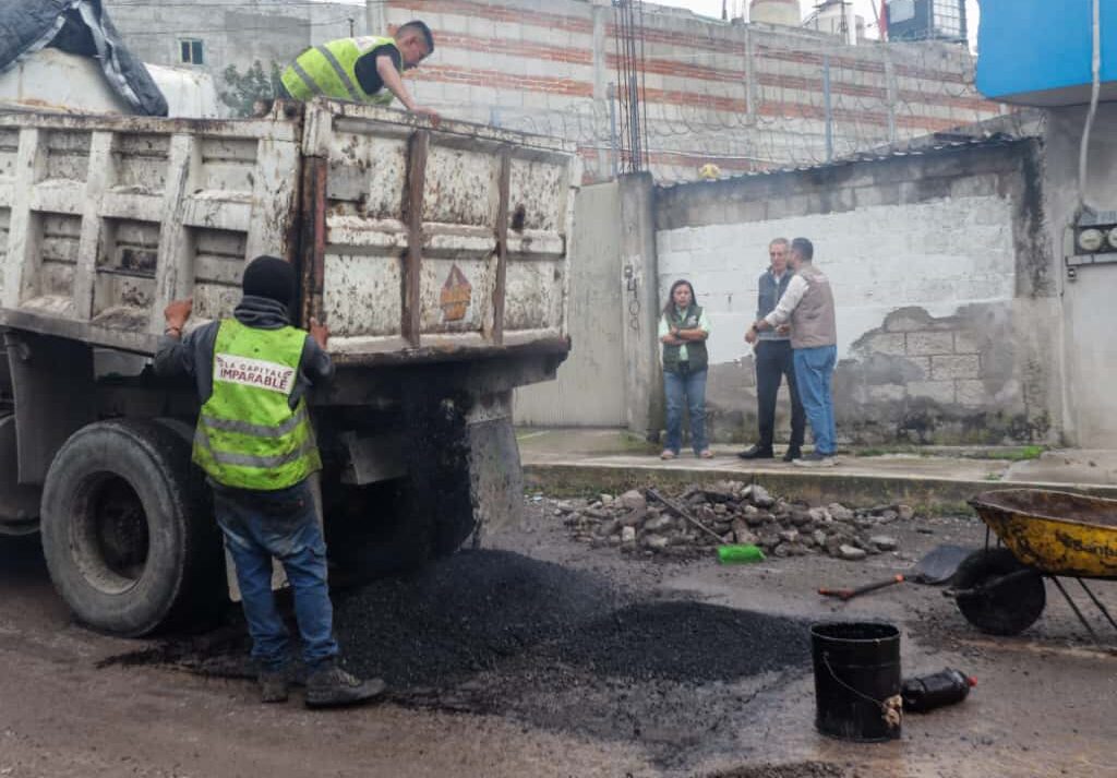 Pepe Chedraui, Gobierno de la Ciudad, trabajos de bacheo, San José El Conde