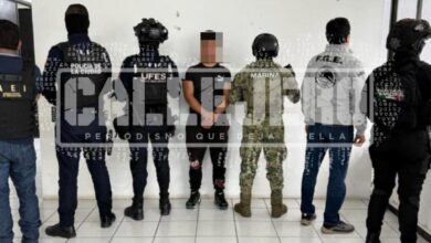 detenido, homicidio calificado, FGE, emplayados, Mercado 5 de Mayo, El Fede, Fuerza 2000, Mercado 5 de Mayo