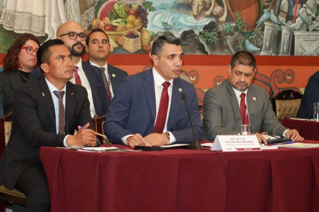Gobierno de la Ciudad, SSC, seguridad, comparecencia, Félix Pallares Miranda