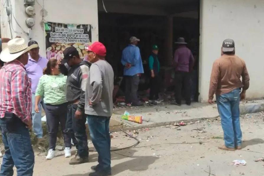 explosión, pirotecnia, Tlahuapan, papelería, lesionado