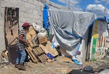 indigente, San Aparicio, contenedores, FGE, investigaciones
