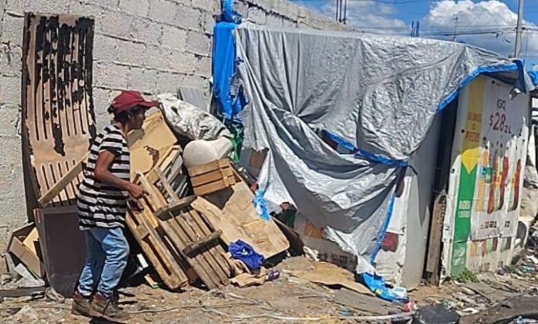 indigente, San Aparicio, contenedores, FGE, investigaciones