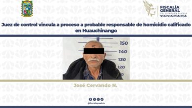 homicidio, Huauchinango, detenido, FGE, Juez de Control