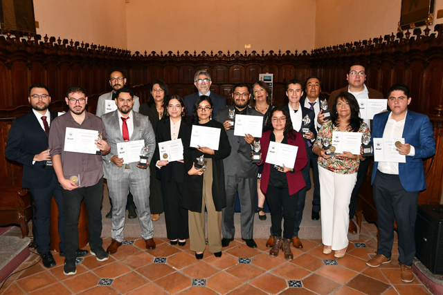 Premiación, Tesis de Posgrado, BUAP