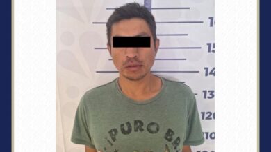 detenido, FGE, violencia familiar, lesiones, El Verde, Huauchinango