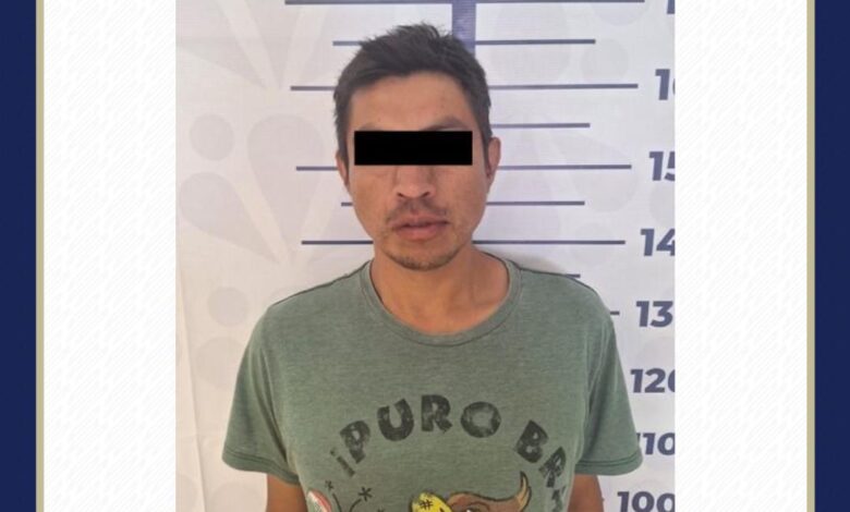 detenido, FGE, violencia familiar, lesiones, El Verde, Huauchinango