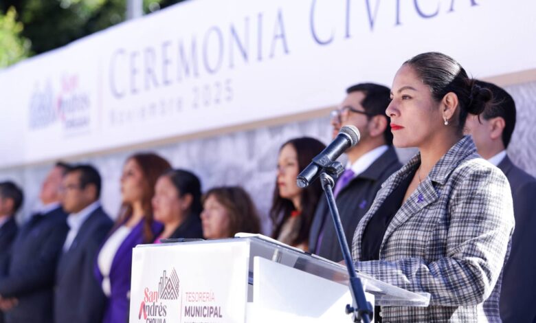 San Andrés Cholula, Lupita Cuautle, paz, seguridad, Carlos Manzo, Uruapan