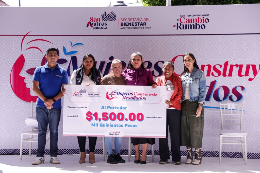 mujeres, San Andrés Cholula, Lupita Cuautle, apoyo económico, capacitación