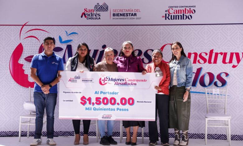 mujeres, San Andrés Cholula, Lupita Cuautle, apoyo económico, capacitación