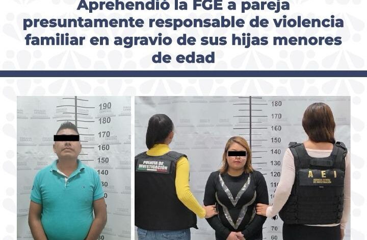 FGE, aprehensión, violencia familiar, La Loma