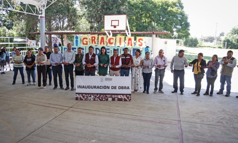 Omar Muñoz, Cuautlancingo, educación, escuelas, arco techo, Bachillerato Octavio Paz