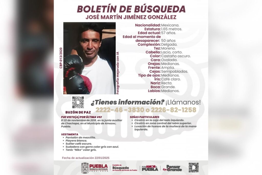 José Martín Jiménez González, madre buscadora, Voz de los Desaparecidos, FGE