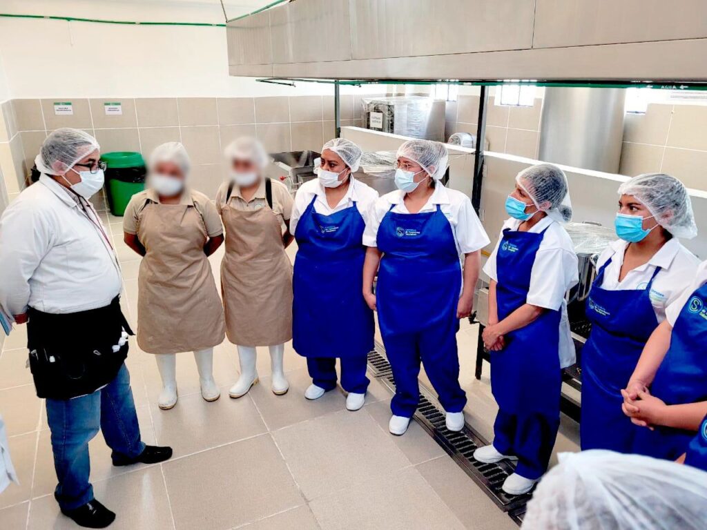 Cereso de Serdán, acreditación federal, manejo de alimentos, Distintivo H